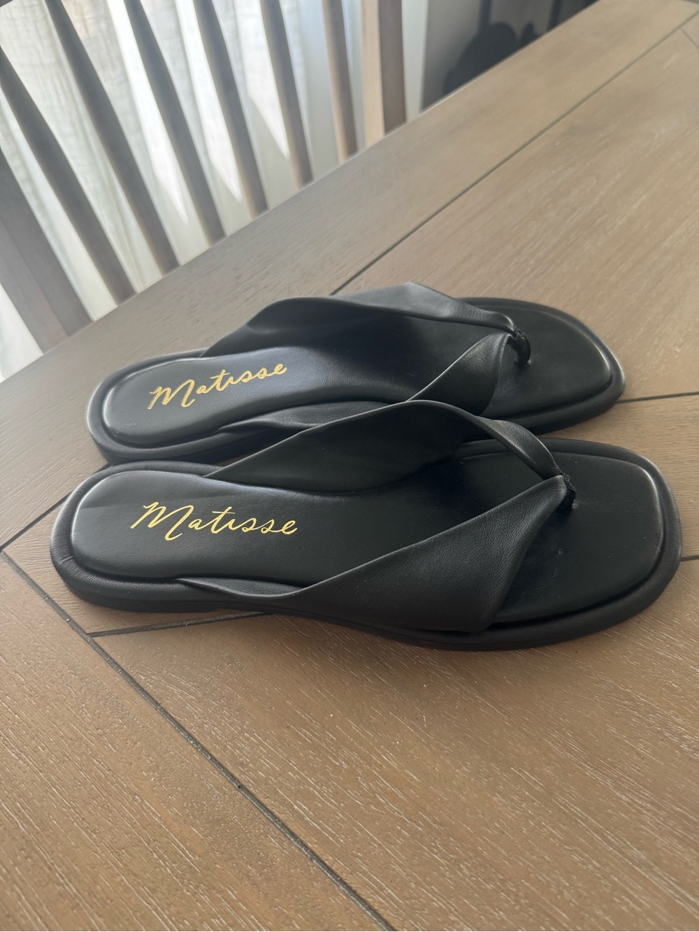 Matisse Mirage Sandals - Black Leather - Picture 6 of 15